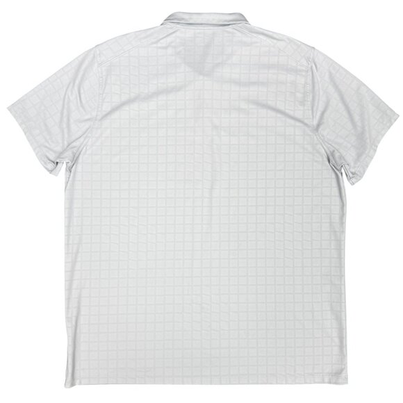 EUC Men's NIKE Dri-Fit Essential Polo Golf Checkered Gray‎ CU9788 | Size 2XL-T - Picture 3 of 8